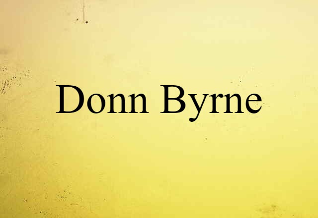 Donn Byrne