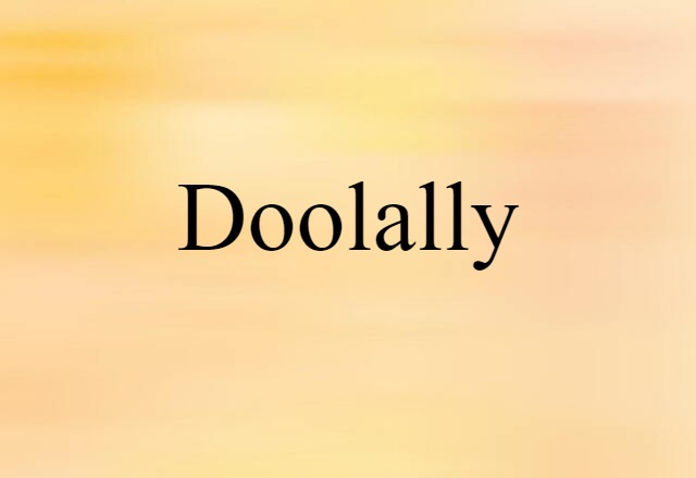 doolally