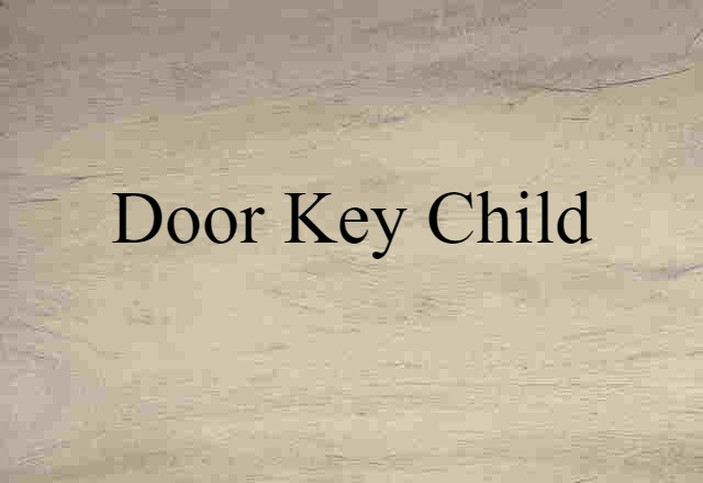 door-key child