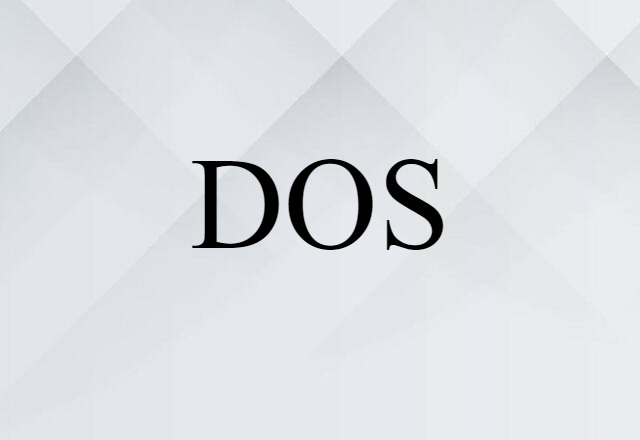 DOS