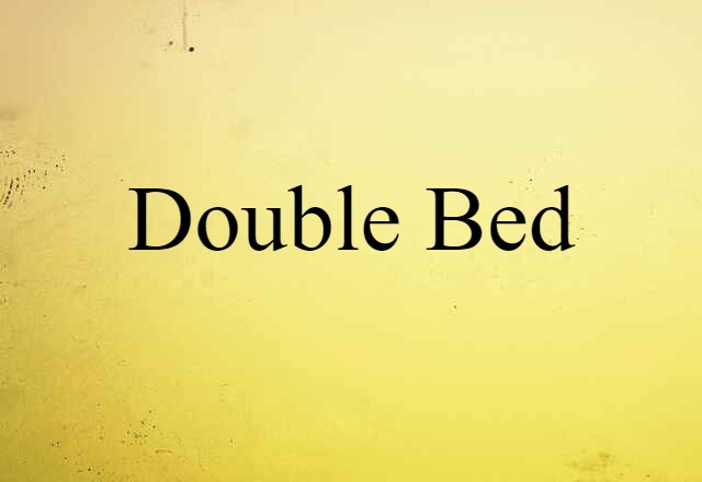 double bed