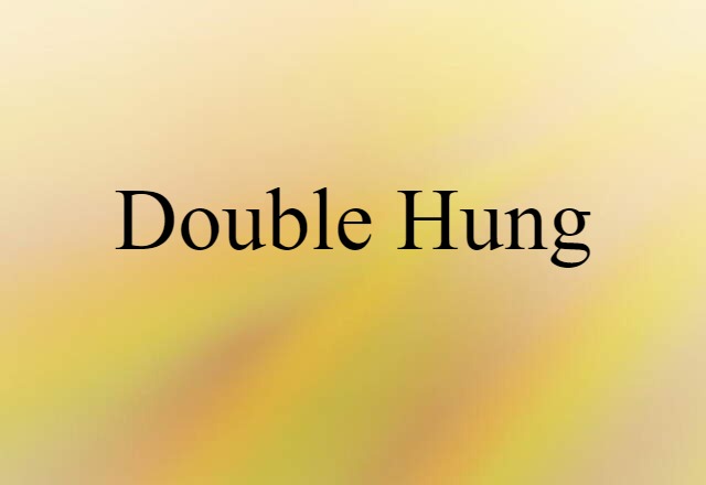 double hung