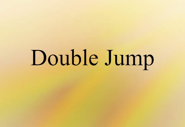 double jump