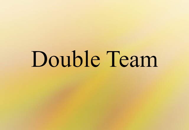 double-team