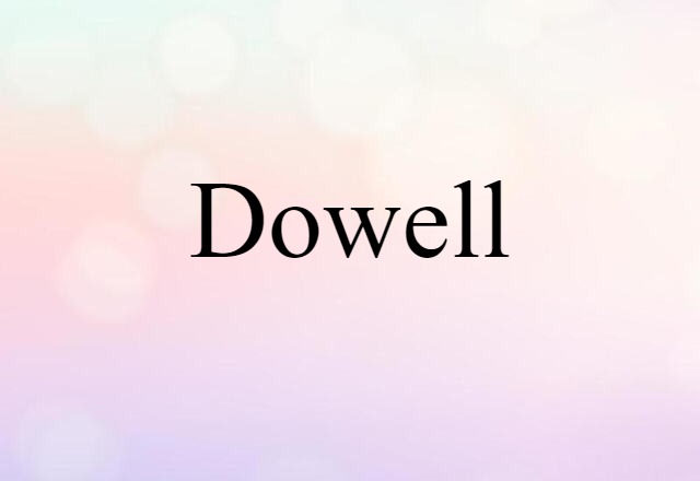 Dowell