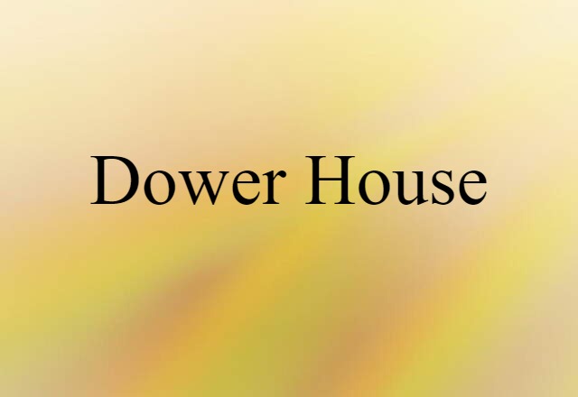 dower house