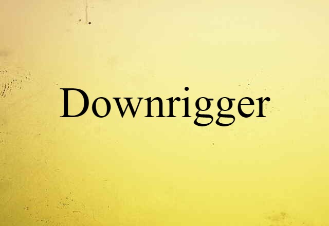 downrigger