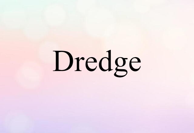 dredge