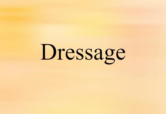 dressage