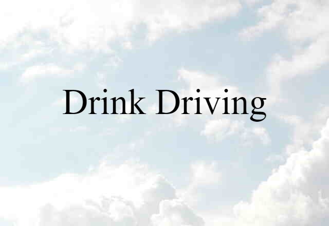 drink-driving