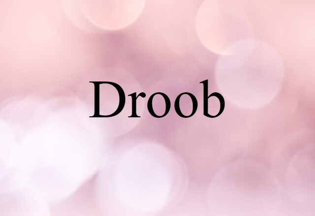 droob