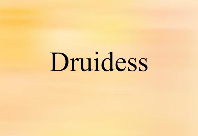 Druidess