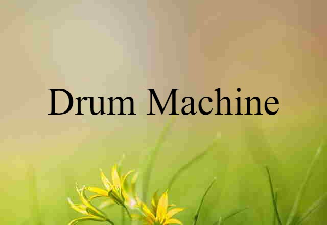 drum machine