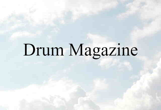 drum magazine