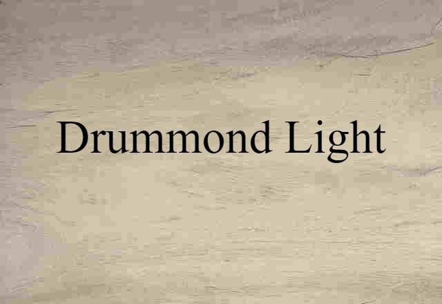 Drummond light