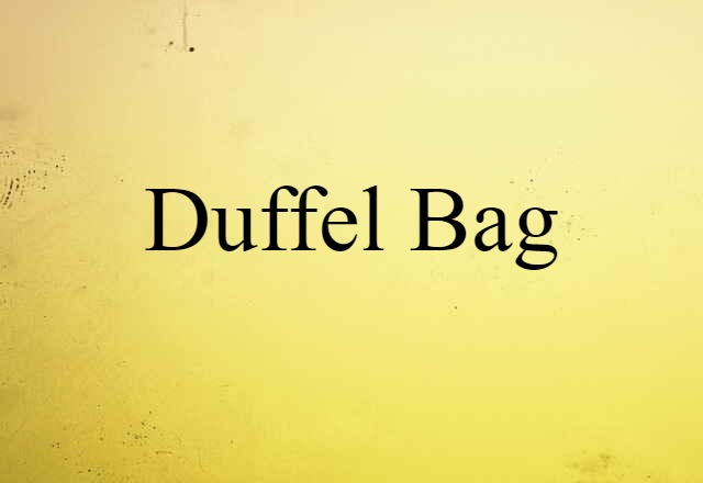 duffel bag