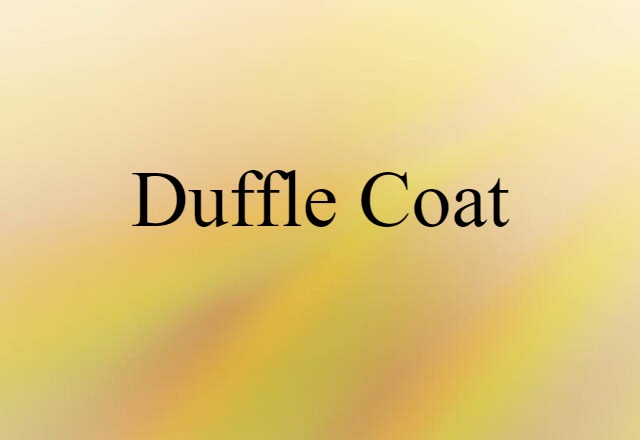 duffle coat