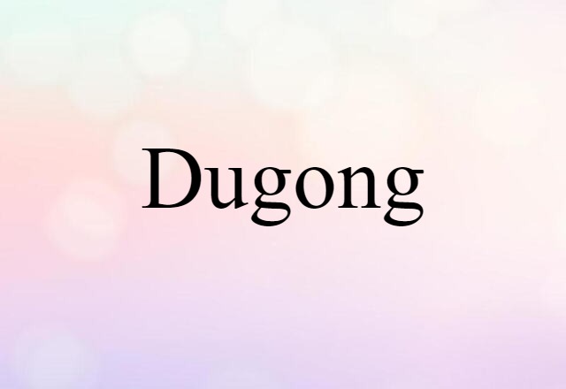 dugong