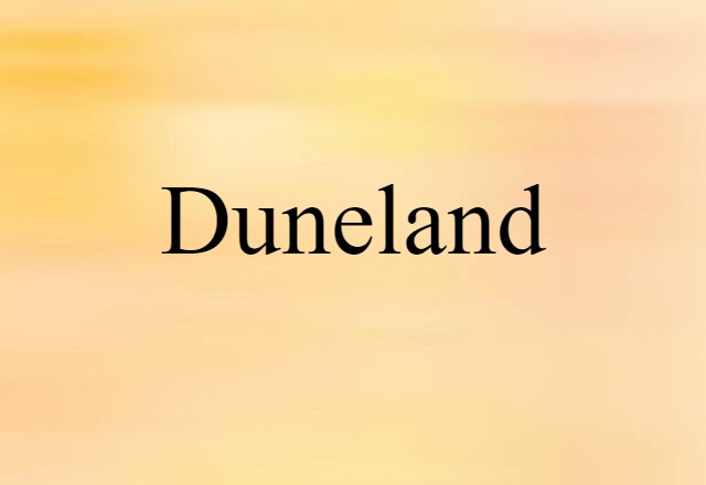 duneland