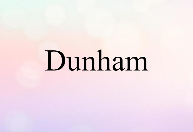 Dunham