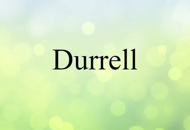 Durrell