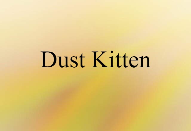 dust kitten