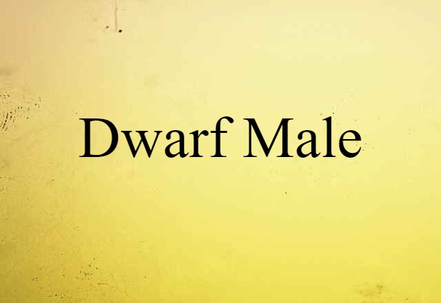 dwarf male