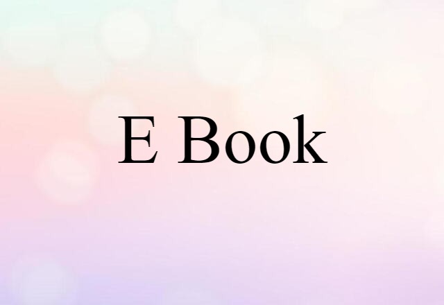 e-book