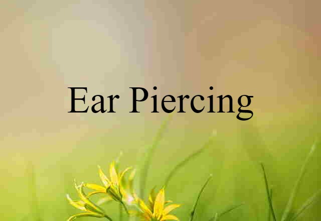 ear-piercing