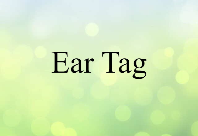 ear tag