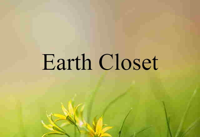 earth closet