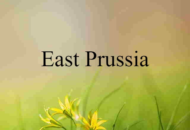 East Prussia