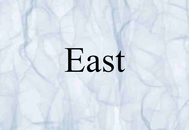 east