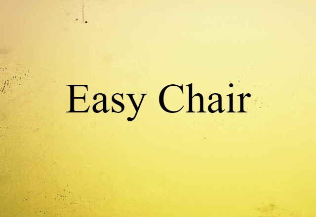 easy chair