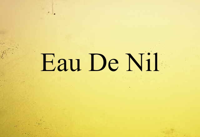 eau de nil