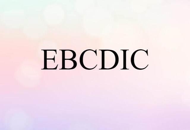 EBCDIC