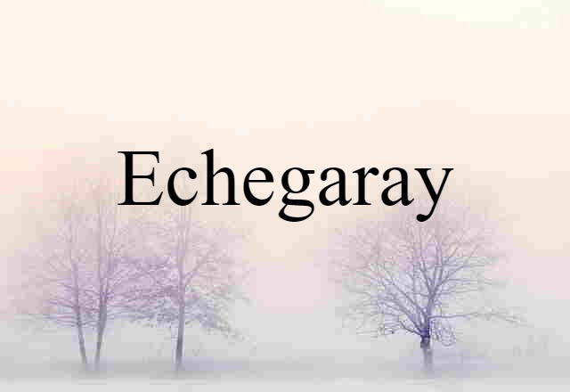 Echegaray