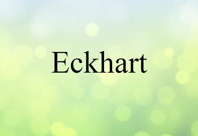 Eckhart