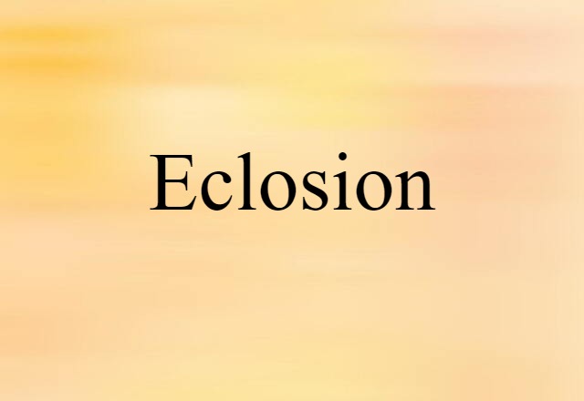 eclosion