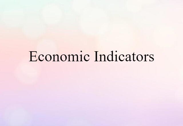 economic indicators