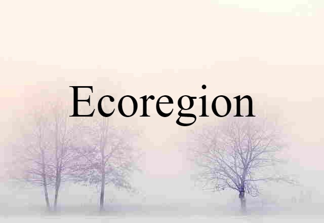 ecoregion