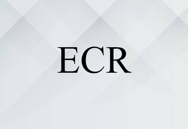 ECR