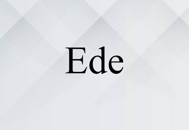 Ede