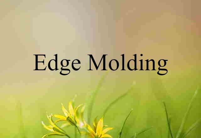 edge molding