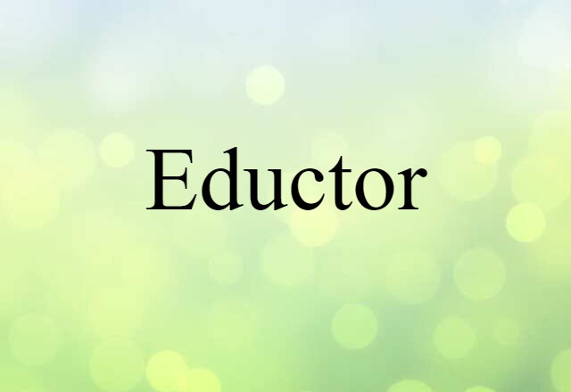 eductor