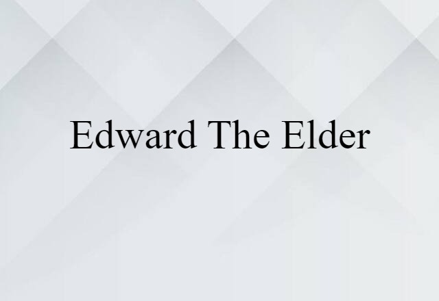 Edward the Elder