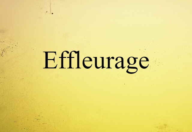 effleurage