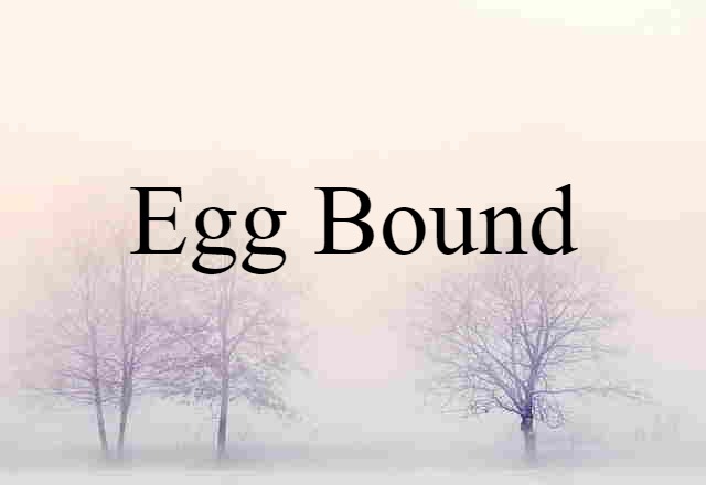 egg-bound