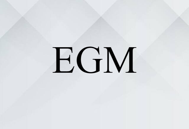 EGM