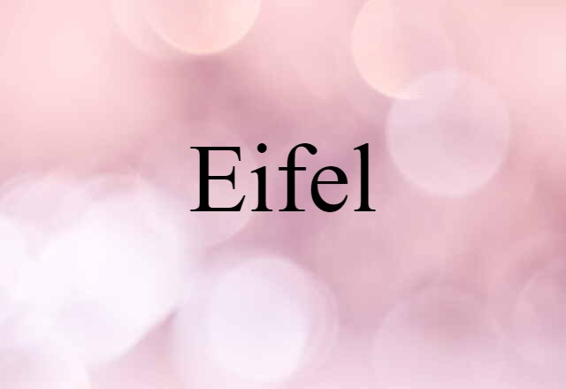 Eifel